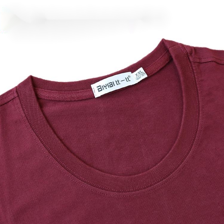 Áo Thun Cotton Tay Ngắn Cổ Tròn Thời Trang Mùa Hè Cho Nam Trung Niên