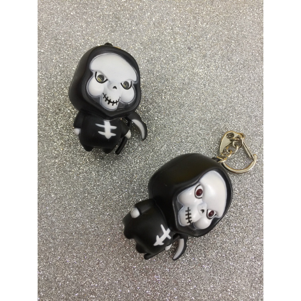 Móc Khóa HÌNH THẦN CHẾT Phát Sáng Đèn Led Có Nhạc Có Đèn 3 trong 1 phong cách độc đáo cá tính xả stress hoặc làm quà