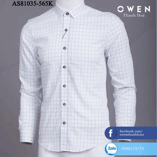 OWEN - Áo sơ mi DÀI tay Owen Kiểu dáng SLIMFIT - AS81035d