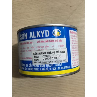 Sơn dầu Bạch Tuyết màu Trắng Mờ