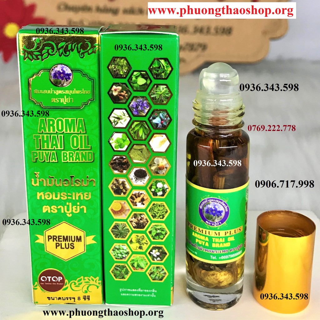 DẦU THẢO DƯỢC 29 VỊ THÁI LAN AROMA