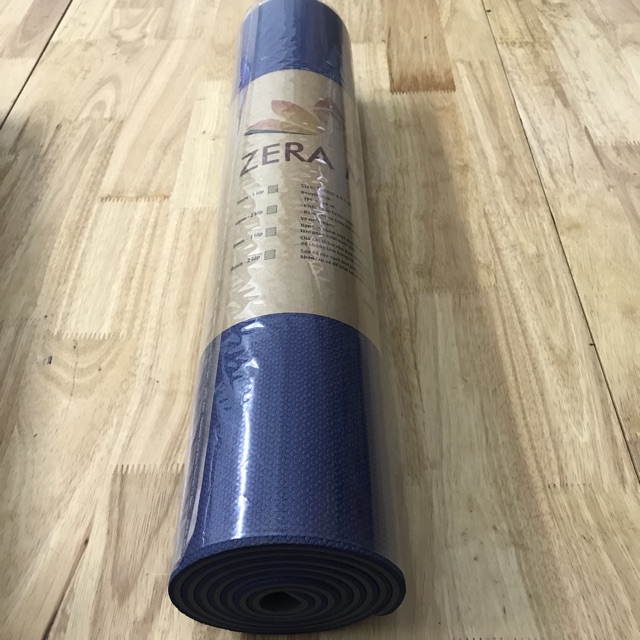 Thảm tập yoga Zera Mat 6mm 2 lớp có tặng túi đựng thảm