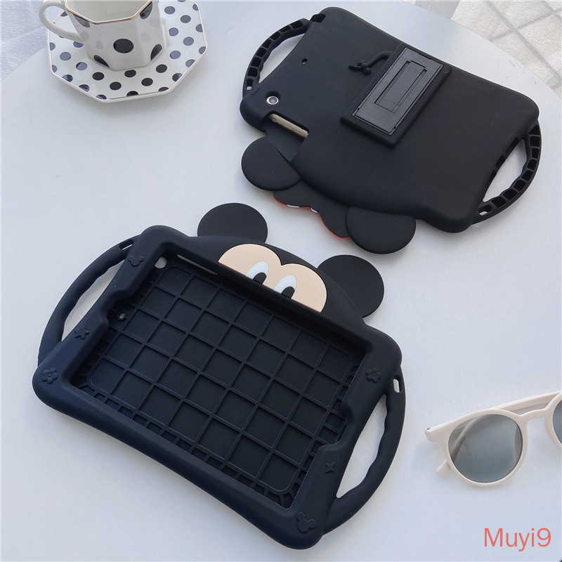Ốp máy tính bảng họa tiết Minnie/Mickey cho IPad 2018 Mini1/2/3 Mini4 Mini5 6/Air2 Pro9.7