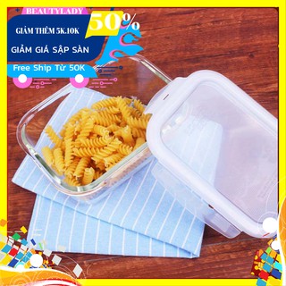 Hộp thủy tinh Lock&Lock 420ml chữ nhật