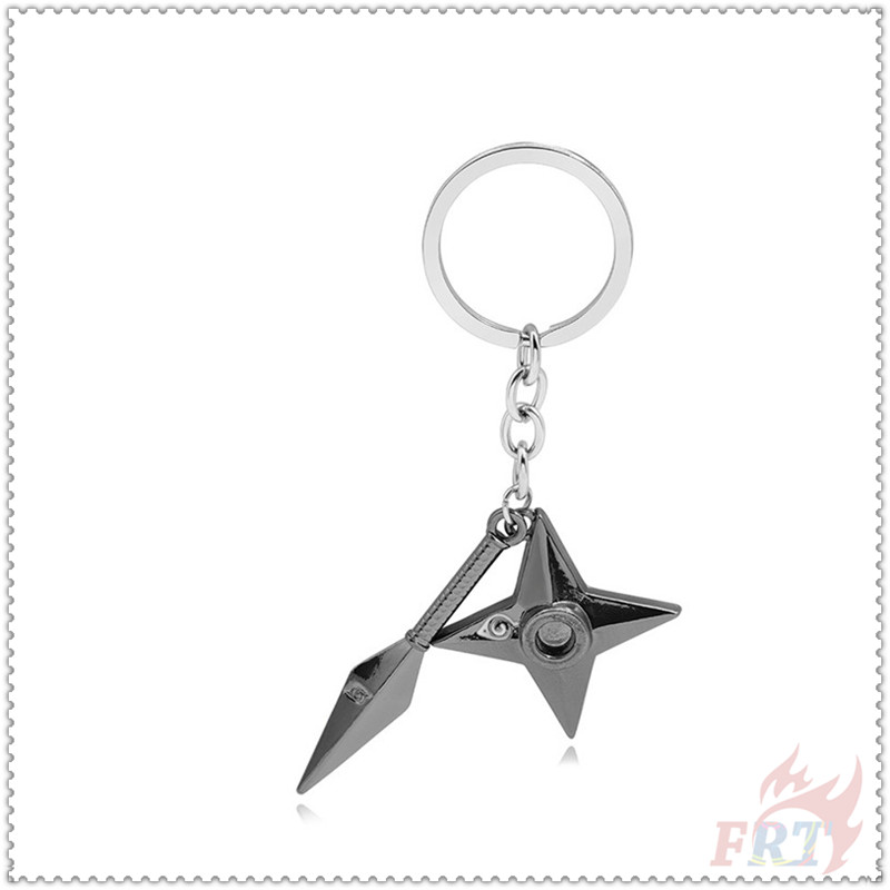 ✪ NARUTO - Shuriken Kunai Keychains ✪ 1Pc Metal Pendants Keyrings Accessories Gifts