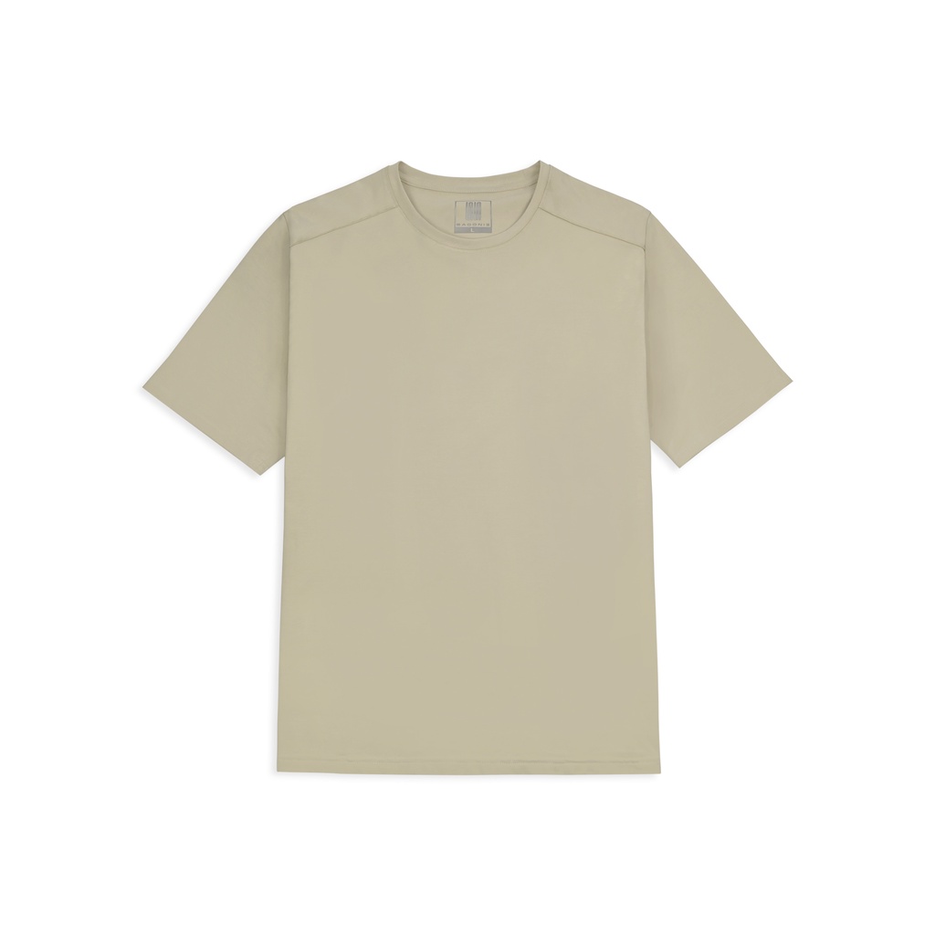 ÁO THUN TRƠN BASIC 100% Cotton form Regular fit tôn dáng thương hiệu SAGONIZ®