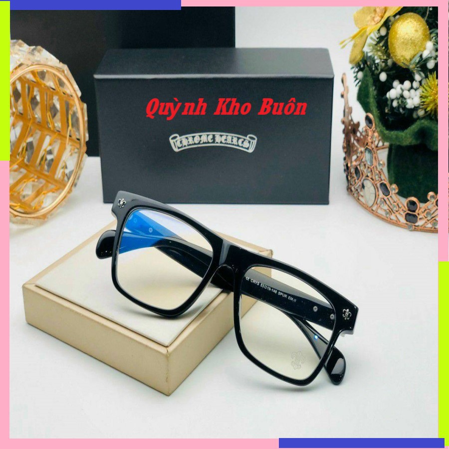 Gọng kính cận nam nữ Cao Cấp Chrome Hearts nhiều màu thời trang 2270 | BigBuy360 - bigbuy360.vn