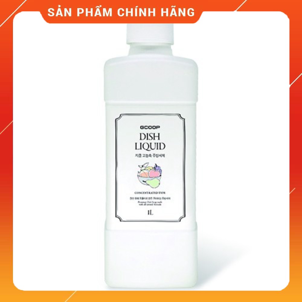 Nước rửa chén bát đậm đặc GCOOP 1000ml GCOOP Dish Liquid[hàng cHính hÃng]
