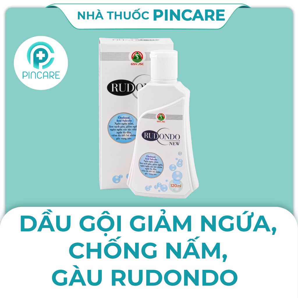 Dầu tắm gội Rudondo 100ml - Dầu gội giảm ngứa, gầu, nhờn - Hàng chính hãng - Nhà thuốc PinCare