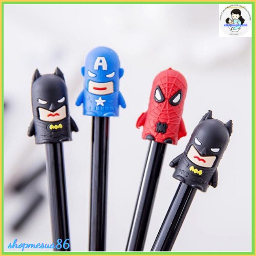 Bút KUTE đáng yêu giá cực rẻ cho bé, bút siêu nhân