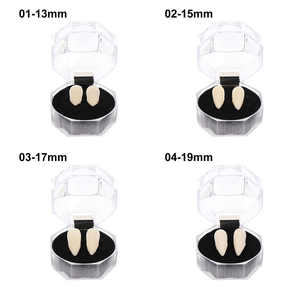 Răng Ma Cà Rồng Giả DIY Trang Trí Tiệc Halloween Cho Người Lớn Và Trẻ Em