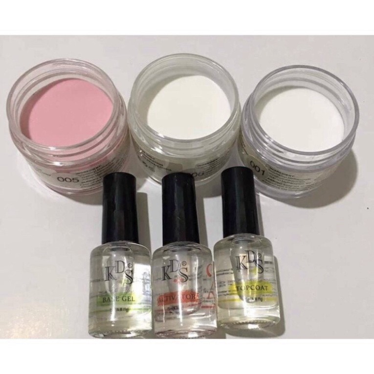 Bột nhúng KDS (Base gel, Activitor, Top) [sẵn hàng]