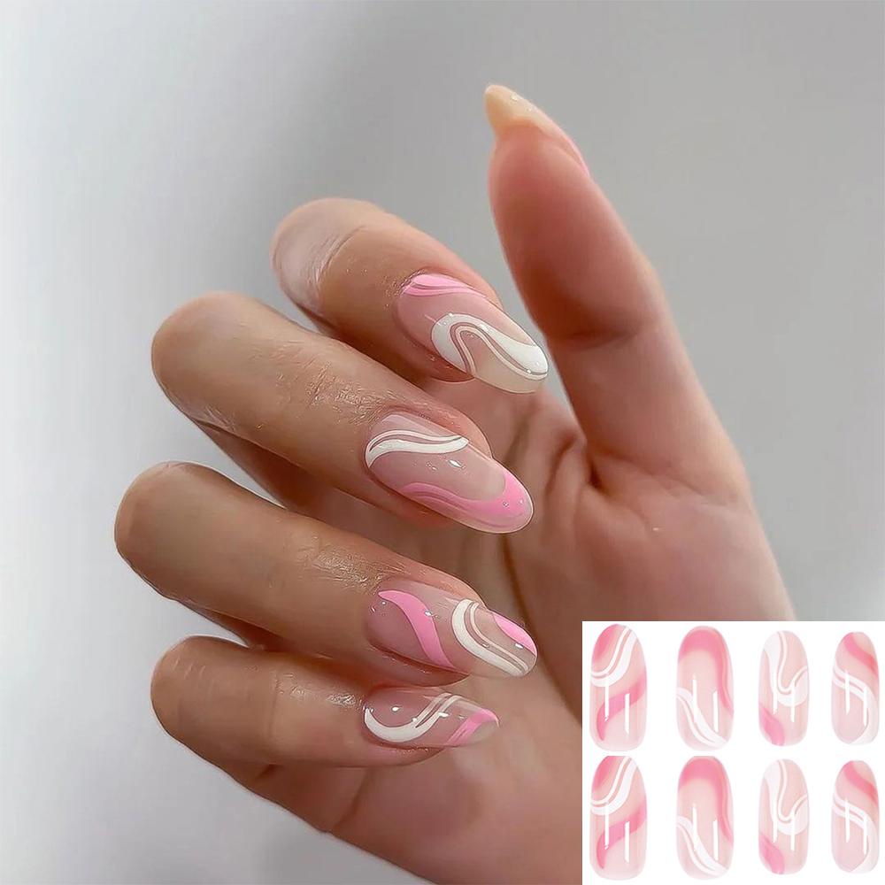 Hộp 24 Móng Tay Giả Có Thể Tháo Rời
