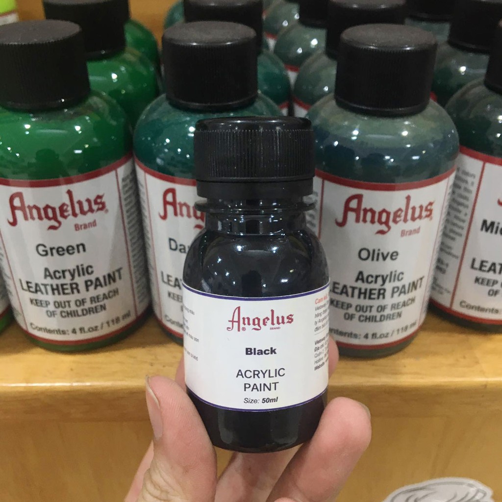 Màu Custom Angelus 50ml trắng - đen Vietsway paint USA