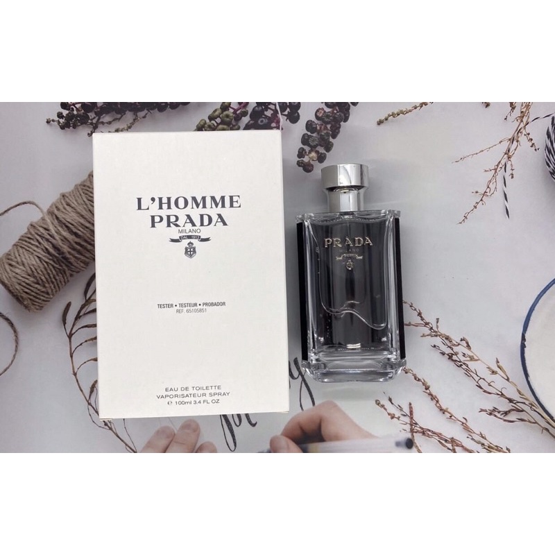 Nước hoa Tester Milano Prada L'homme EDT 100ml