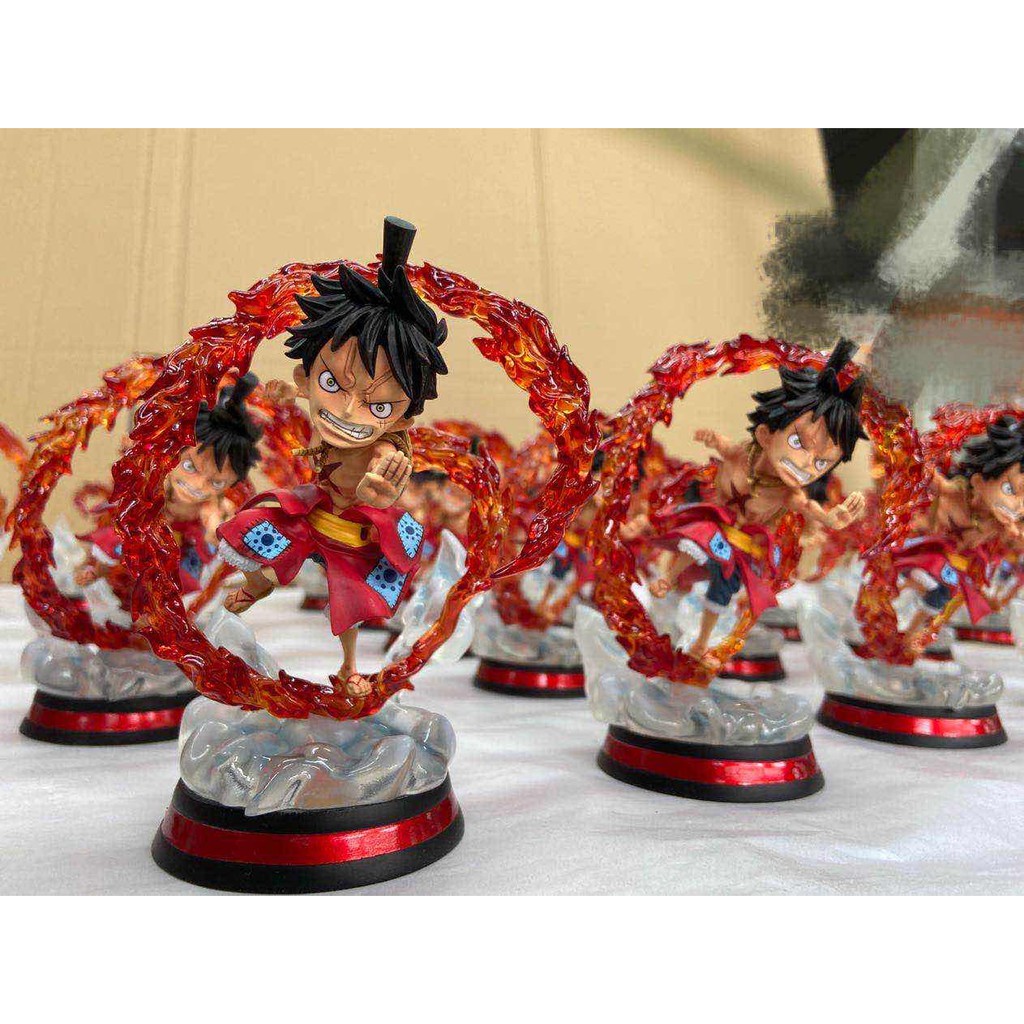 Mô hình Onepiece chính hãng - Resin WCF Team mũ rơm - Luffy, Zoro W17 Studio (W-17)