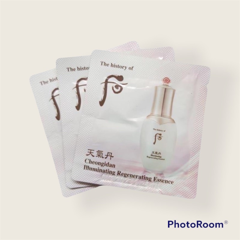 TINH CHẤT TÁI SINH DƯỠNG TRẮNG WHOO CHEONGIDAN LLLUMINATING REGENERATING 1ML