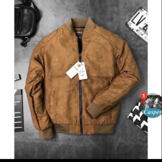 Áo khoác nam da lộn