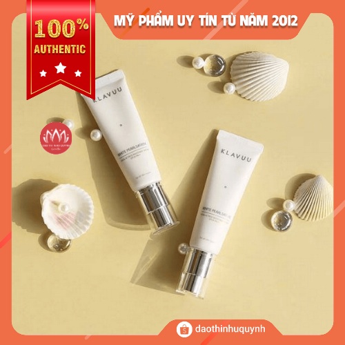 Kem Lót Klavuu White Pearlsation Ideal Actress Backstage Cream SPF30 PA++ 30ml