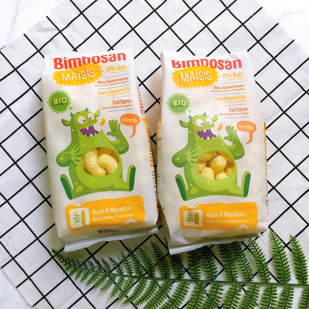 Snack ngô hữu cơ Bimbosan