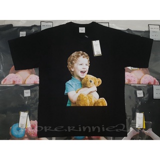 Áo thun baby face - black brown bear