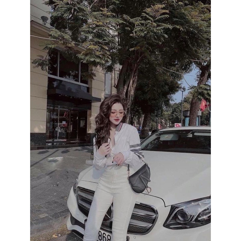 ÁO SƠ MI PHỐI TAY