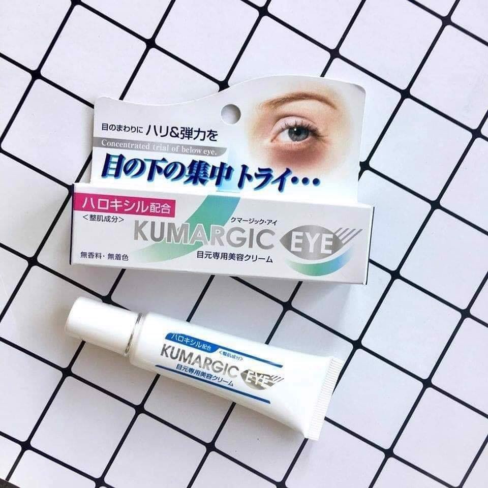 Kem giảm Quầng Thâm & Bọng Mắt Kumargic Eye Cream 20g  cải thiện mọi vấn đề vùng da mắt cấp ẩm cho da mắt tăng đàn hồi