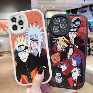 Ốp Điện Thoại Hình Naruto akatsuki Cho iphone 12 12promax 11 11pro xs max xr i7 / 8 6s plus se2020
