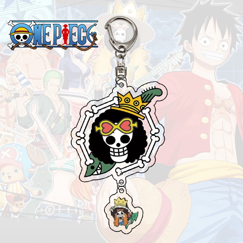 Ygt Móc Chìa Khóa Bằng Acrylic Hình Nhân Vật Hoạt Hình One Piece