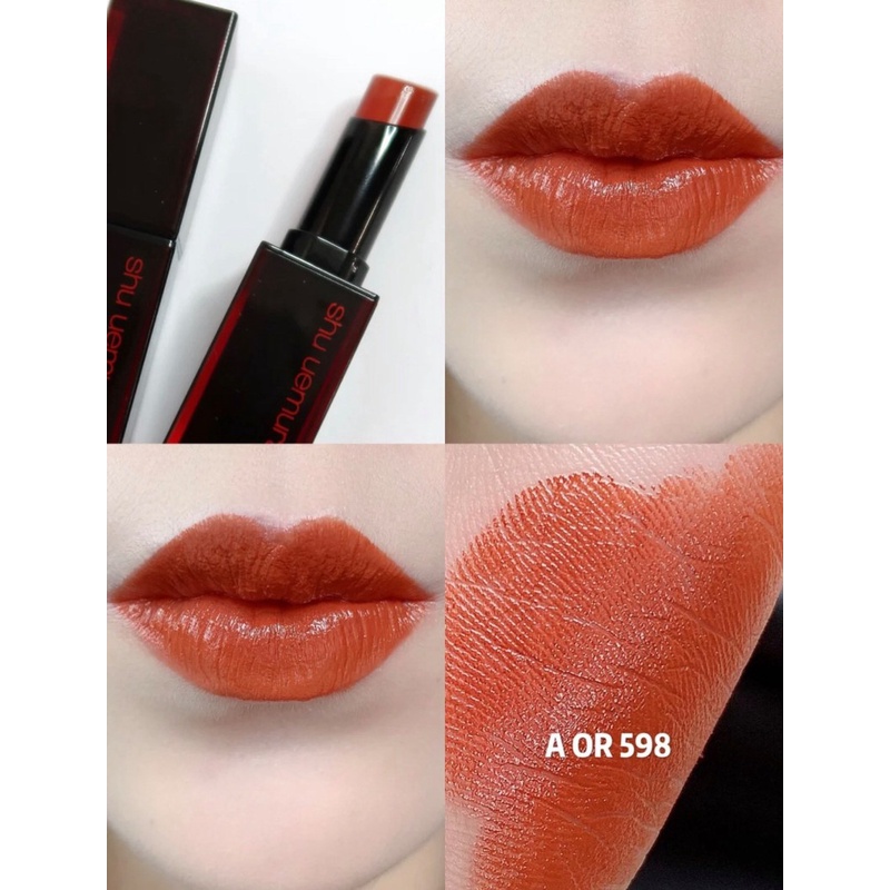 THỎI SON LÌ SHU UEMURA ROUGE UNLIMITED AMPLIFIED A OR 598 CHÍNH HÃNG - 8845