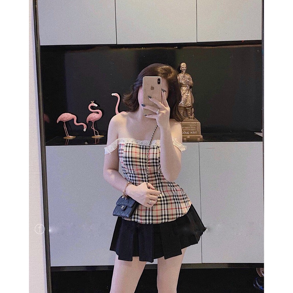 Chân váy xếp ly ngắn bản to Design Cao Cấp | BigBuy360 - bigbuy360.vn