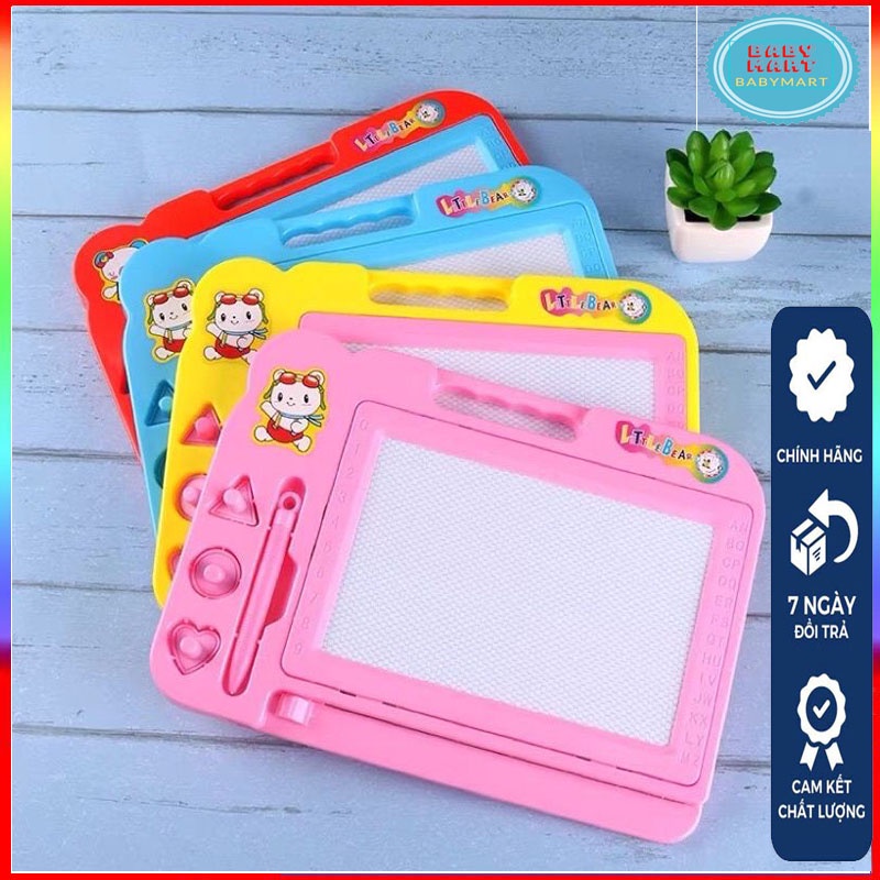 Bảng Viết Tự Xóa Thông Minh Cho Bé Tập Vẽ Và Viết Chữ Bảng Gạt Tự Xóa Nhiều Màu Sắc Cho Bé