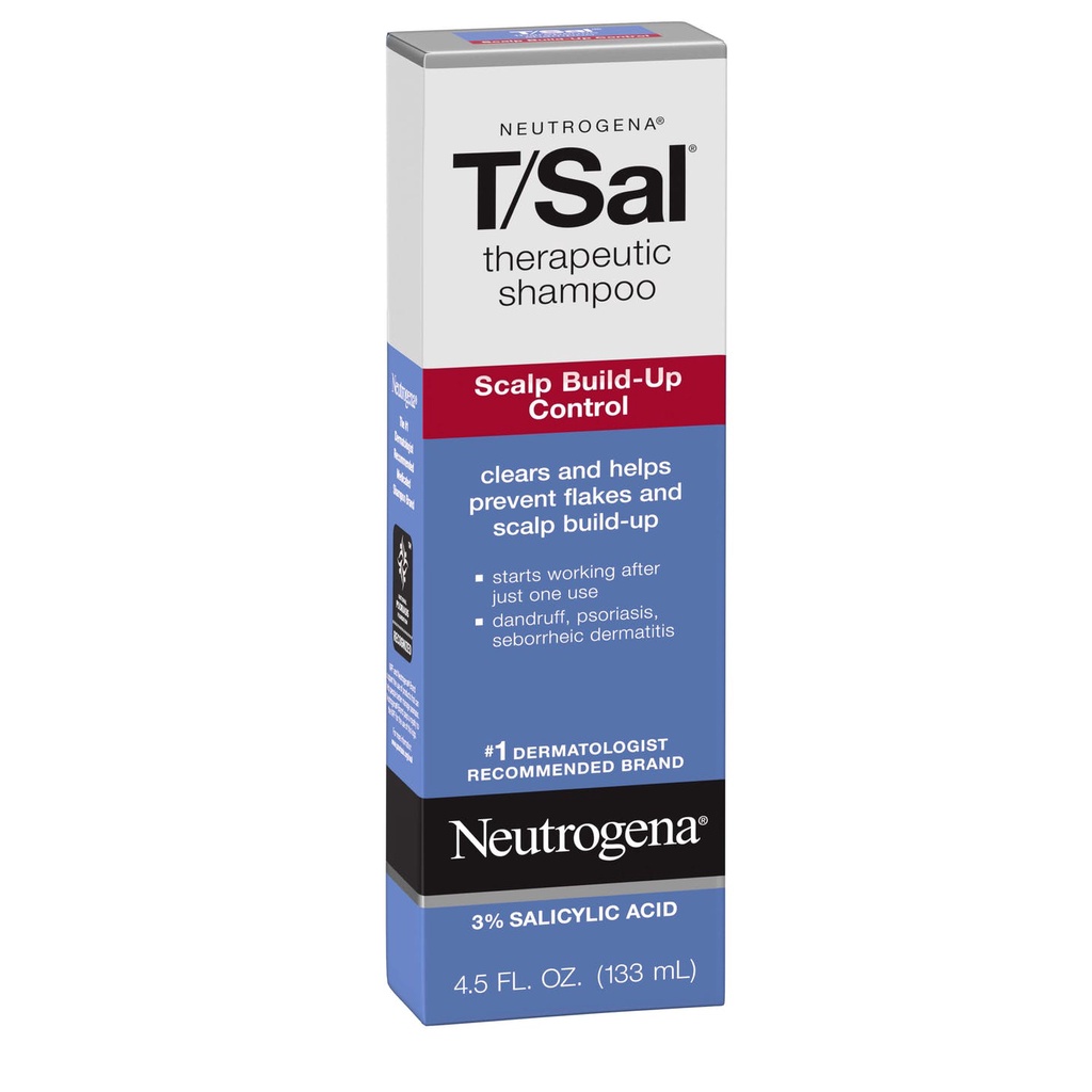 Dầu Gội vảy nến Neutrogena T/Sal® Therapeutic Shampoo-Scalp Build-Up Control 133ml - Hity Beauty