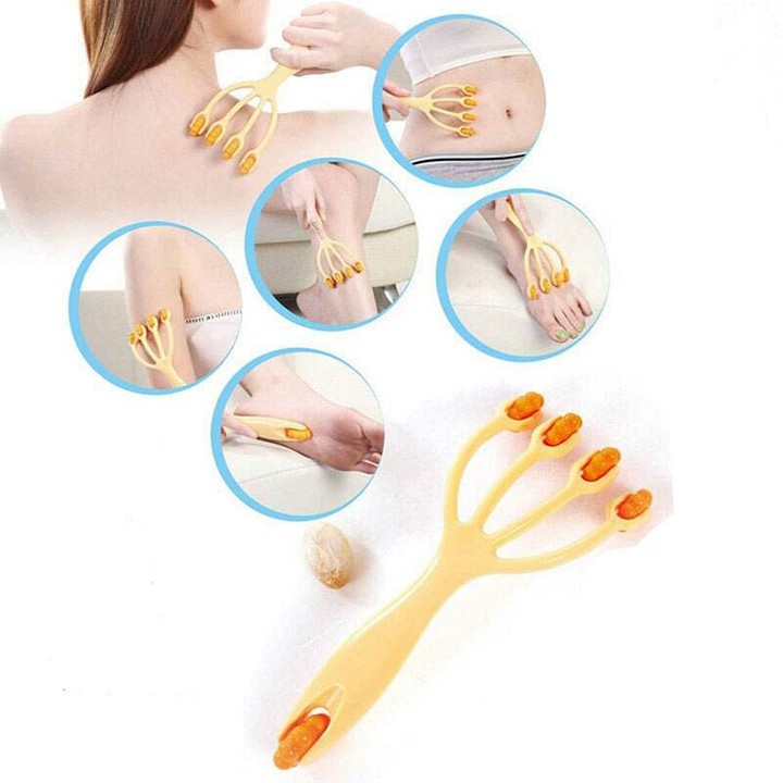 Dụng cụ gậy mát xa toàn thân đánh tan mỡ bụng má đùi con lăn massage vai gáy nhân viên văn phòng  youngcityshop 30.000