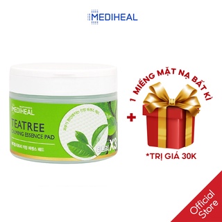 Hộp miếng đắp làm dịu da Mediheal Tea Tree Calming Essence Pad 130ml (50 miếng)