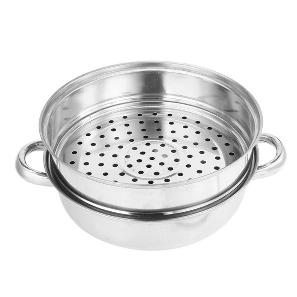 1 Nồi Hấp Bằng Thép Không Gỉ 28cm Chất Lượng Cao