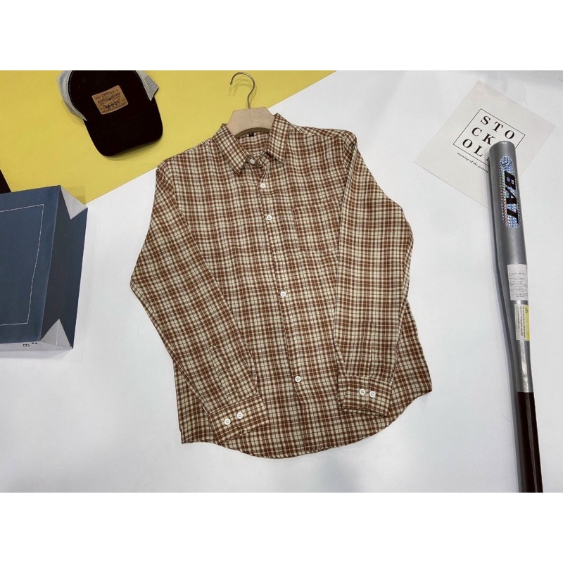 Áo Sơ Mi Caro Nam Form Rộng Ô Vừa - ZENZ CLOTHES
