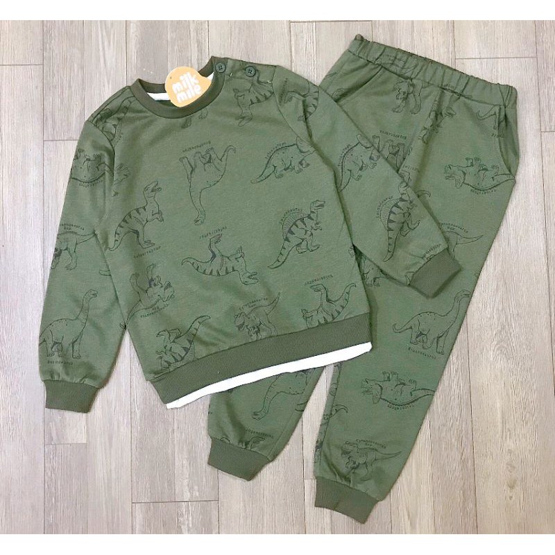 Set nỉ khủng long cho bé