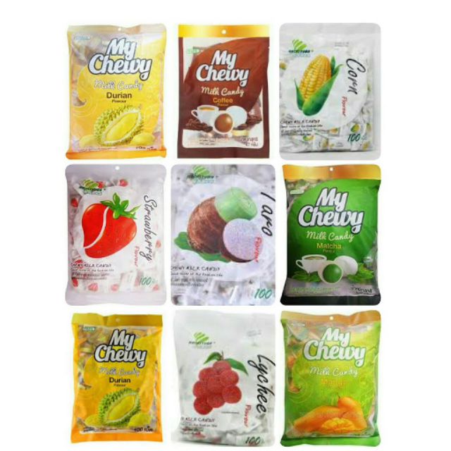 Kẹo Dẻo Trái Cây Thái Lan Mychewy 360gr