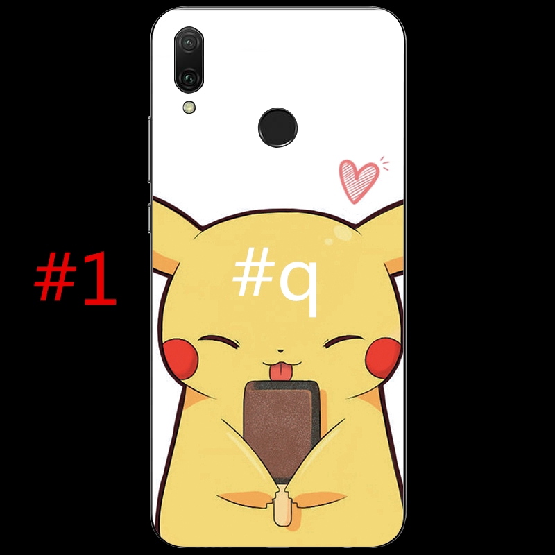 Ốp điện thoại TPU mềm họa tiết Pikachu dành cho Asus Zenfone Max (M1) ZB555KL /2 Laser ZE500KL/ZE550KL/Go ZB500KL