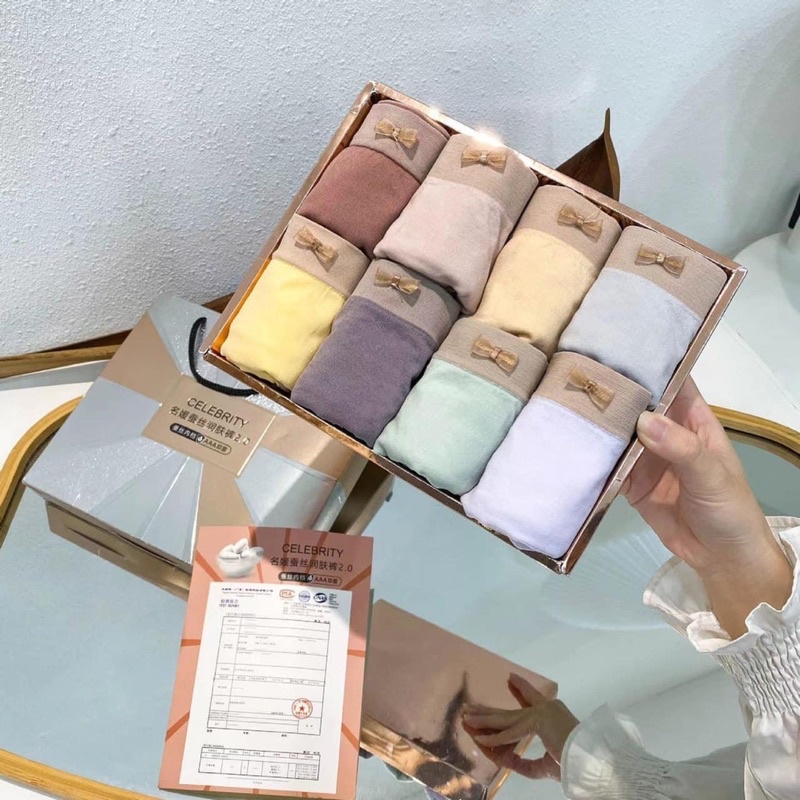 Sét 8 quần chip nâng mông kháng khuẩn