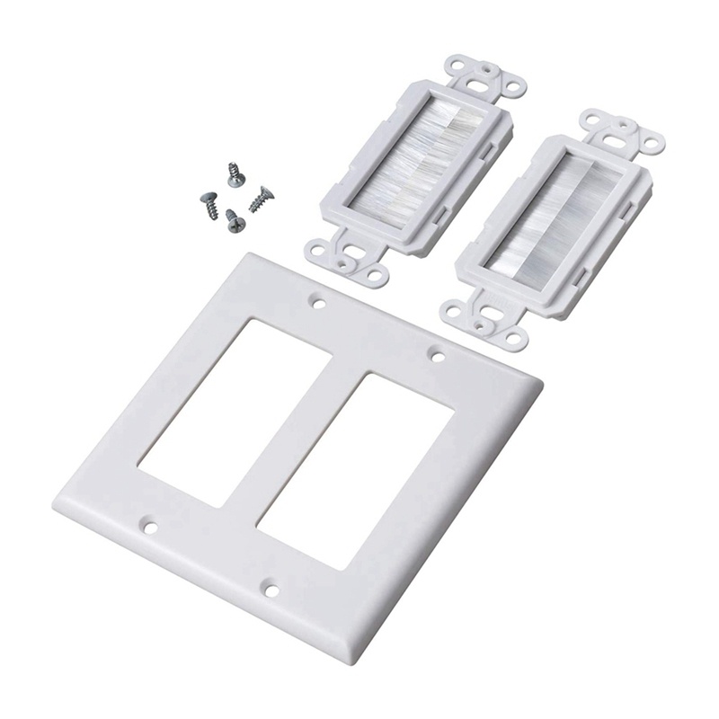 Đĩa Gắn Tường 2-Gang Mở Qua Điện Áp Thấp Lắp Đặt Dây Loa