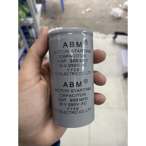 Tụ điện ABM 300MFD, 250VAC: