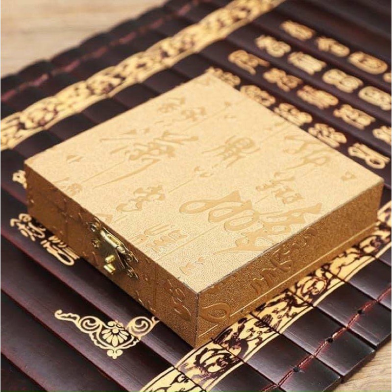 hộp gấm Phật giáo đựng trang sức