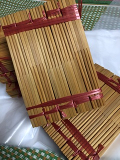 20 Đôi Đũa tre Vót Thủ Công - Dân Tộc Thái Sơn La