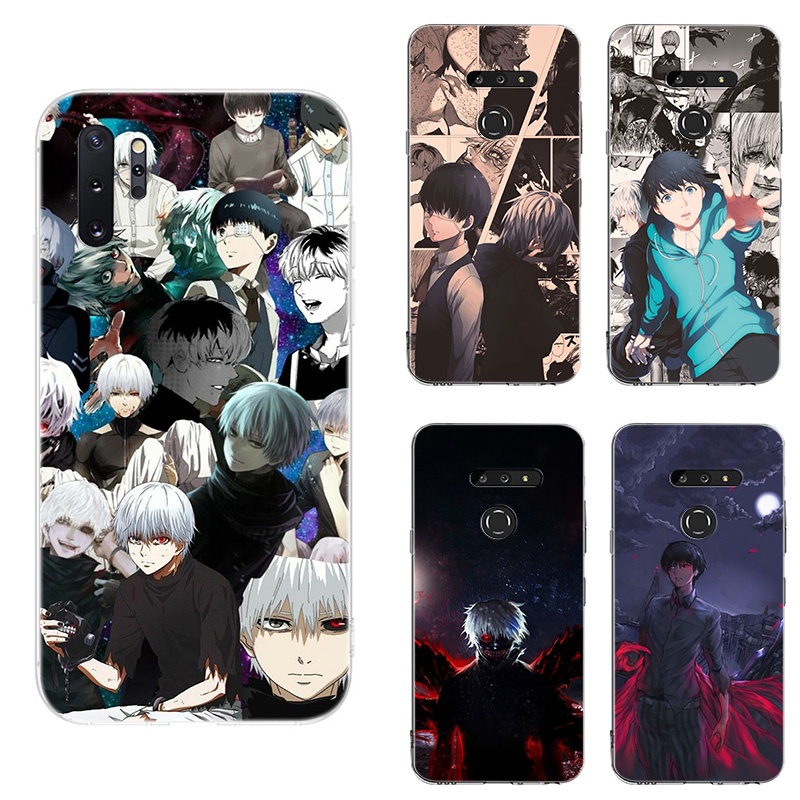 Ốp Điện Thoại Dẻo Trong Suốt Họa Tiết Hoạt Hình Tokyo Ghoul Cho iPhone 13 12 11 Mini Pro Max 13pro 12pro MN179
