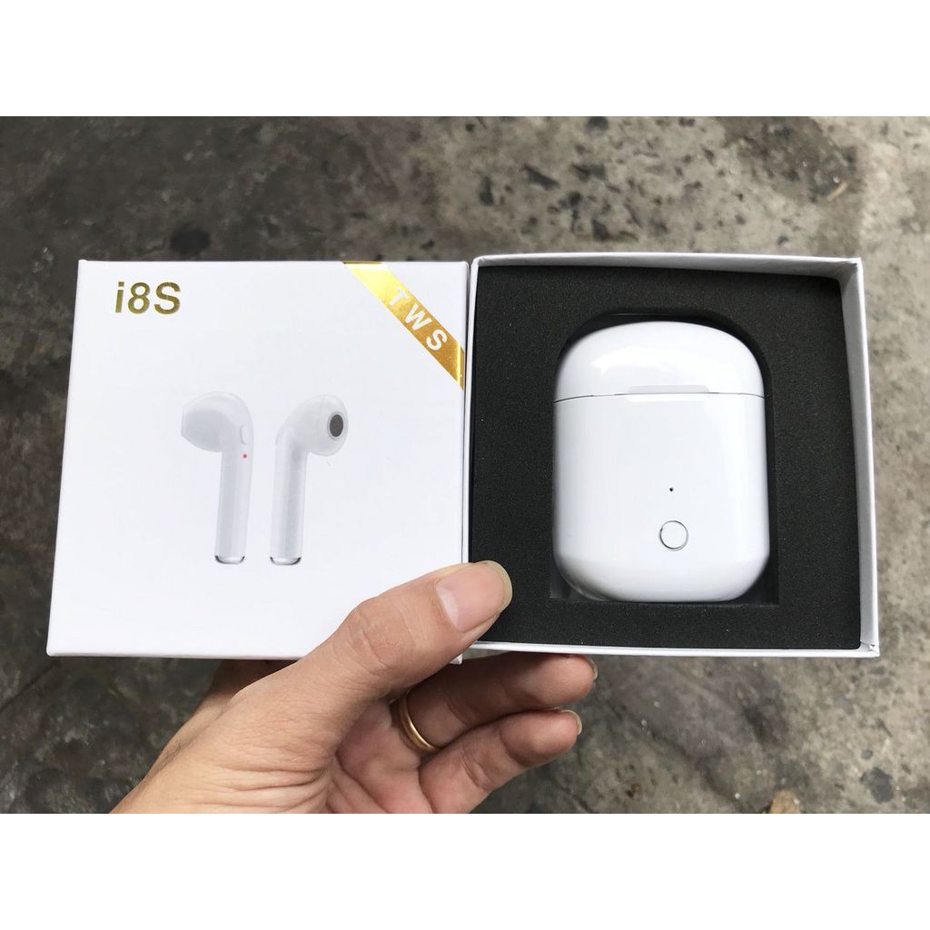 Tai Nghe Bluetooth I8S TWS - Nghe Hay, Pin Bền Cực Chất (Kèm Ảnh Thật)