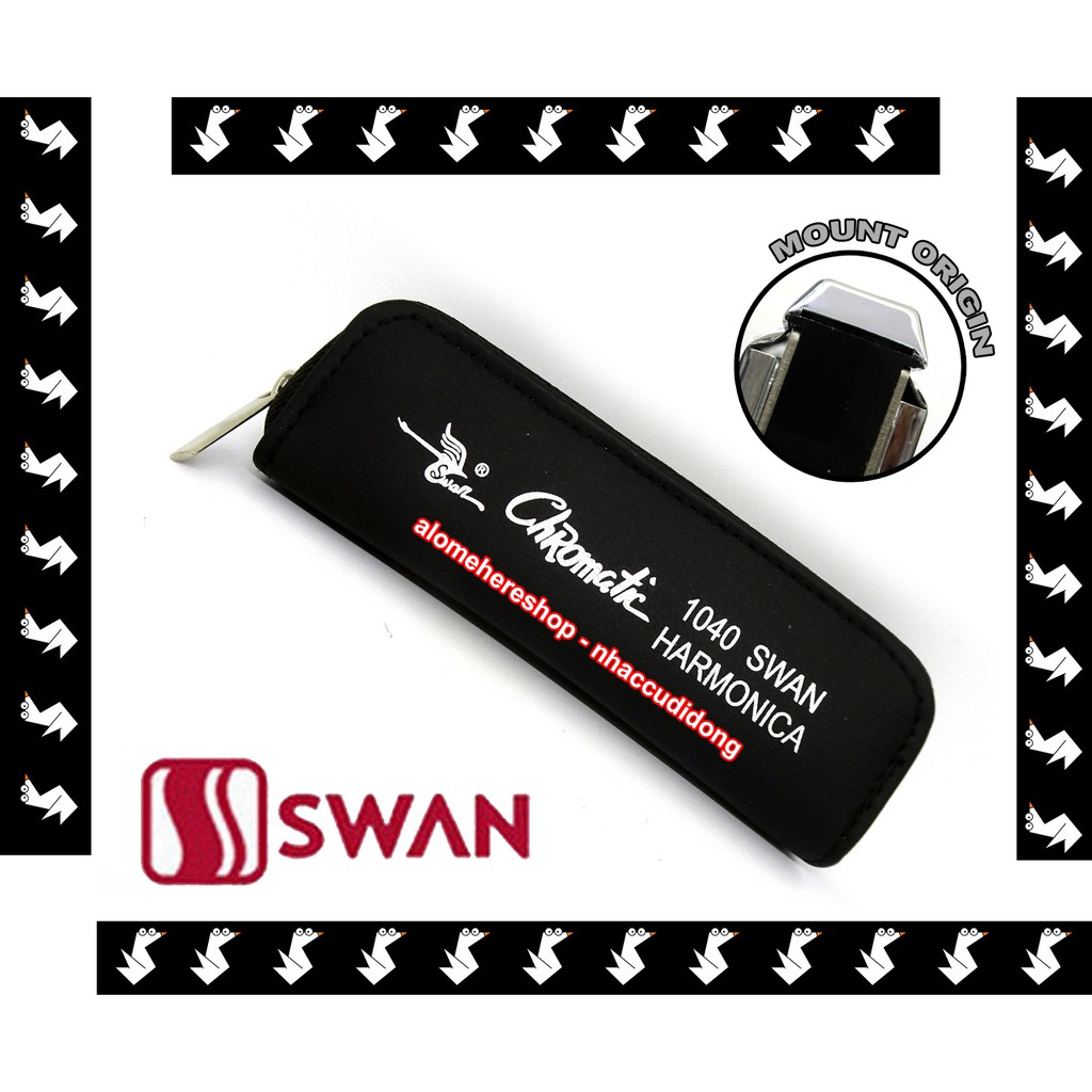 Kèn Harmonica Chromatic Swan SW1040 10 lỗ