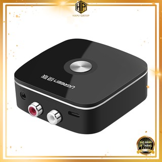 Bộ thu bluetooth 5.0 ugreen 30445 cho loa, amply hỗ trợ cổng 3.5mm, rca - hapugroup