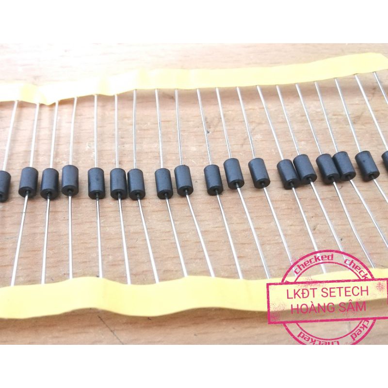 10 chiếc lõi sắt từ Ferrit chân cắm xuyên tâm RH3.5x6.0x0.8